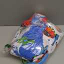 Sesame Street Awesome Buds Elmo/Cookie Monster 4 Piece Toddler Bed Set, Blue/Red/Green, 4 Piece Set