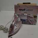 BLACK+DECKER Pearl Iron, IR2398, 50% Smoother Gliding with Pearl-Infused Ceramic Soleplate, Powerful Steam, 8 Foot Cord, Vertical Steam Function (Standard)