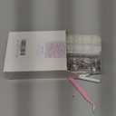 Hair Face Gems Rhinestones with Makeup Glue, Flat Back Colorful Jewels Crystal Half Round Pearl Gold Holographic Glitters Sequins Kit, Wax Pencil Tweezer and Brush For Face Eye Hair Body Makeup