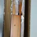 A-Frame Wooden Display Easel, Lyre Beechwood Studio Easel Stand, Brown, 90 inches