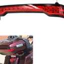 King Tour Trunk LED Light Tail Light Running Brake Turn Signal Lamp Kit Fit for Harley Touring Road King Road Street Electra Glide Tri Glide Ultra Limited 2014-2023 Red