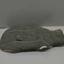 Malier Dog Winter Coat, Windproof Dog Cold Weather Coats with Real Pocket, Winter Extra Warm Pet Coat Fleece Jacket Reflective Clothes for Small Medium Large Dogs and Puppy (Green, Medium)