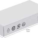 Amazon Basics Standard Stapler Staples, 1/4" Length, 50000 Count, 10-Pack of 5000, Silver