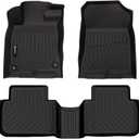 AUXKO All Weather Floor Mats for Honda Civic 2026 2025-2022 Sedan Hatchback Si(Include Sport|2nd Row with&w/o USB Port|Not for Hybrid) Acura Integra 2023-2026 Liners All Season Odorless Anti-Slip