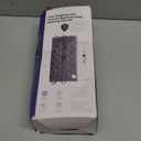 BOB AND BRAD Far Infrared Weighted Heating Pad for Back Pain Relief, Electric Heat Pad for Cramps, Knee, Neck & Shoulder, Moist Heat Therapy & Hands-Free Strap, FSA-HSA Eligible, Gift for Women Men (Gray)