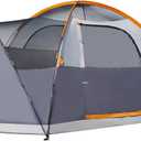 Amazon Basics Camping Tent, 3-Season Dome Design with Rainfly, 8 Person