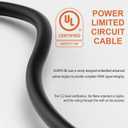 RUIPRO 8K HDMI Fiber Optic Cable CL2 Rated 50 Feet 48Gbps 8K60Hz 4K120Hz Dynamic HDR eARC HDCP2.2/2.3 for RTX4080/4090/3080/3090, Xbox S/X, PS5/4, AVR, Projector, LG/Samsung/Sony TV