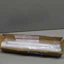 White Shower Curtain Rod Adjustable 43-78 inch, 1"Diameter Spring Tension Curtain Rod No Drill, Anti-Rust Non-Slip Shower Rod, White Shower Rod for Bathroom Tension