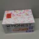The Honest Company Comfort Dry Disposable Diapers for Sensitive Skin, Hypoallergenic, Rose Blossom + Tutu Cute, Club Box Size Newborn 72 Count