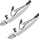 Pair Exterior Door Handle Chrome Compatible for Sentra 2013-2018 Murano Maxima 2009-2014 Leaf 2011-2017 Door Handle Left Right W/Sensor Smart Keyless Entry System 806469N00A 80640-9N00A