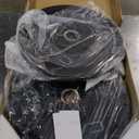 CAP Barbell Economy Olympic Bumper Plate Set with Gray Logo, Black, 15 lb Pair