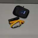 Motorcycle Helmet Lock & Security Cable - Yellow Carabiner Combination Lock Secures Your Helmet, Jacket, Gloves, or Bag - Helmet Lock with Free Carry Pouch & a Small Flashlight