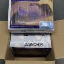 The Honest Company Comfort Dry Overnight Diapers, Up to 12 Hours Protection, Hypoallergenic, Cozy Cloud + Star Signs, Club Box Size 5 (27+ lbs), 40 Count