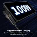 5 x Fidioto Right Angle USB C Adapter 2Pack, Zinc alloy adapters, 90 Degree USB C Male to Type C Female Adapter Compatible with MacBook/Steam Deck/Switch/Notebook/PC/Tablet/Type-C Phones and More Devices.