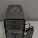 ecozy Nugget Ice Maker Dispenser, Smart 2-in-1 Pebble Ice Machine Countertop & Water Dispenser with App Control, Self-Cleaning, Auto Lighting, TDS Monitor, Measured Dispensing, 33Lbs/Day (Dark Gray)