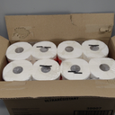 Amazon Brand - Presto! Ultra-Strong 2-Ply Toilet Paper, 24 Mega Rolls = 120 Regular Rolls, 308 Sheets Per Roll, Unscented