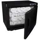 ForPro Professional Collection Premium Hot Towel Warmer, 23L Extra Large Capacity, Two Stainless Steel Racks, Black