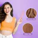 3Pcs Wide Tooth Comb for Curls Wavy Wide-tooth Curly Hair Comb Large Detangling Comb for Thick, Curly, Wavy or Long Hair (Black, Pink, Purple)