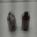 Spray Bottles 2-Pack, 10 Oz, Mist & Stream, Heavy Duty Spraying Empty Water Sprayer Bottle, BPA Free Plastic Refillable Containers for Cleaning Solutions, Plants, Hair, Essential Oils (Amber)
