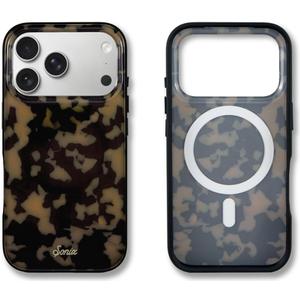 Sonix Case for iPhone 17 Pro | Compatible with MagSafe | 10ft Drop Tested | Tortoiseshell | Brown Tort