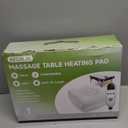 Massage Table Warmer Heating Pad Professional SPA Massage Bed Warmer with Timer, 9 Heat Settings, Overheat Protection for Massage Bed & Spa, Thickened & Soft Fleece, 30" x 71", with Face Hole