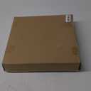 12.6 Inch Capiz Round Decorative Tray with Handles for Coffee Table, Vanity, or Ottoman, Elegant Capiz Mother of Pearl Serving Tray for Home Decor, Modern Coastal Boho Style, White