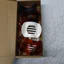 8 Pcs Large Flat Claw Clips for Women, 2 Styles French Flat Hair Clips for Women, Strong Hold Hair Claw Clips for Thick Thin Hair (Black White)