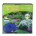 100 FT Expandable Garden Hose, 2025 New No Kink Flexible Water Hose 50FT with Leakproof Solid Brass Fittings, Reinforced Extra Strong Outer Fabric & Durable 3layer Inner Core, Ultra Lightweight 6