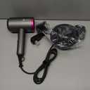 slopehill Professional Ionic Hair Dryer, Powerful 1800W Fast Drying Low Noise Blow Dryer with 2 Concentrator Nozzle 1 Diffuser Attachments for Home Salon Travel