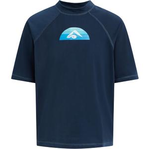 Kanu Surf Boys Haywire UPF 50+ Sun Protective Rashguard Swim Shirt (10, Bermuda Navy)