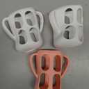 3 Pack Baby Bottle Handles for Philips Avent Natural Baby Bottles, Baby Bottle Holder with Easy Grip Handles (Pink+Purple+White)