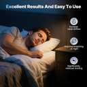 Anti Snoring Devices, Snore Stopper with Adjustable Magnet, Silicone Nose Clip Stop Snoring, Effective to Relieve Snoring, Snoring Solution for Comfortable and Quieter Sleep, Clear, M