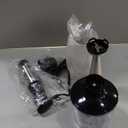 Immersion Blender handheld Powerful 1000W 5 in 1 Hand Blender Corded Hand Mixer Heavy-Duty Stainless Steel Blades Handheld Blender with Milk Frother, Egg Whisk, 600ml Beaker, 500ml Chopper