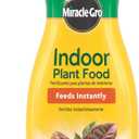 Miracle-Gro Indoor Plant Food, Liquid Plant Food for Houseplants, Snake Plants, Peace Lilies, Flowers, Vegetables, Herbs and More, 8 oz. (1 Pack)