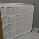 Return Air Filter Grille 16x25 Return Air Vent Cover for Wall and Ceiling,HVAC A/C Cold Air Intake Grille Fits Duct Opening 16"W x 25"H,HVAC Vent Cover Holds 1" Thick AC Filter, For 16''W25''H-Duct Opening