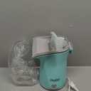 Presto 04867 Poplite Plus Hot Air Popcorn Popper - Built-In Measuring Cup + Melts Butter, Easy to Clean, Built-In Cord Wrap, 18 Cups, Aqua