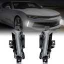 Daytime Running Lights for Chevy Camaro, DRL Driving Fog Light Bumper Light for 2016 Chevrolet Camaro LT / 2017-2018 Camaro LS RS LT ZL1 / 2019-2022 Camaro ZL1 Accessories (NO Turn Signal)