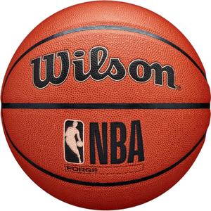 WILSON NBA Forge Indoor/Outdoor Basketball - Brown, Size 5-27.5"
