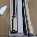 Queen Size Bed Frame with Velvet Upholstered Headboard, Sturdy Platform Bed, No Box Spring Needed, Easy Assembly (Beige)