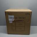 Nightstand with 3 Drawers Plastic Dresser for Closet Drawer Organizer Storage Clothes Beside Table Small Night Stand Modern Chest for Kids Bedroom Living Room Dorm Quick Assembly (12.6"D x 16.5"W x 26.4"H (3 Drawers), White)