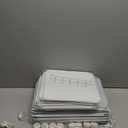 Shoe Rack Organizer, 32 Pair Shoe Storage Cabinet with Door Expandable Plastic Shoe Shelves for Closet,Entryway,Hallway,Bedroom (Transparent Door-white)