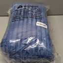 Smiry Couch Cover for Dogs Washable, Non Slip Fuzzy Pet Couch Covers for 3 Cushion Sofa Pet Friendly, Thick Soft Sofa Slipcovers Cushion Protector (Navy Blue, 27.6" x 82.7")