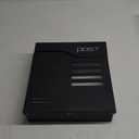 Jssmst Locking Mailbox Wall Mount- Waterproof mailboxes with Secure Key Lock and Newspaper Compartment, Key Lock Drop Box Extra Large Capacity, 12.9 x 4.1 x 14.2 Inch, SM-HPB938 Black New