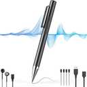 64GB Small Digital Voice Recorder with Playback, Smart Voice Activated Recorder with AIIntelligent Noise Reduction, Portable Audio Recording Device for Lectures, Meetings, Work, Interviews, Class