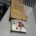 Bestier Floating Shelving 31" Kitchen Wall - Mounted Shelf with Towel Bar Hooks Coffee Bar Shelf Wine Hanging Display Rack Bookshelf Living Room Decor Bathroom - White Marble