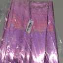 8 Pack Iridescence Plastic Tablecloths Shiny Disposable Laser Rectangle Table Covers Holographic Foil Tablecloth Iridescent Party Decoration Birthday Bridal Wedding Christmas 54" x 108"(Pink & Purple)