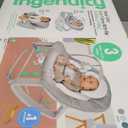 Ingenuity Keep Cozy 3-in-1 Grow with Me Vibrating Baby Bouncer, Seat & Infant to Toddler Rocker, Vibrations & -Toy Bar, 0-30 Months Up to 40 lbs (Weaver)