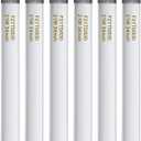 Konideke F21T5/830 21 Watt 34 Inches T5 Fluorescent Light Bulb, 3000K Warm White, 2100 Lumens, 20000 Hour Lifespan, Mini Bi-Pin Base, 6 Pack