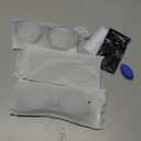 IBOANN Chic & Comfy Blue Light Glasses for Women - 3-Pack Round Frames, Screen-Ready Style with UV Protection Coating (Light Black & Leopard & Transparent)