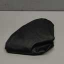 HFCNMY Stool Covers Round, 2 Pack Waterproof PU Round Bar Stool Covers with Elastic Bands Bar Chair Covers Bar Stool Seat Covers Washable Stool Cushion Slipcover for 17-18 Inch Chair(Black)